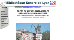 Desktop Screenshot of bslyon.fr
