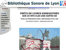 Tablet Screenshot of bslyon.fr